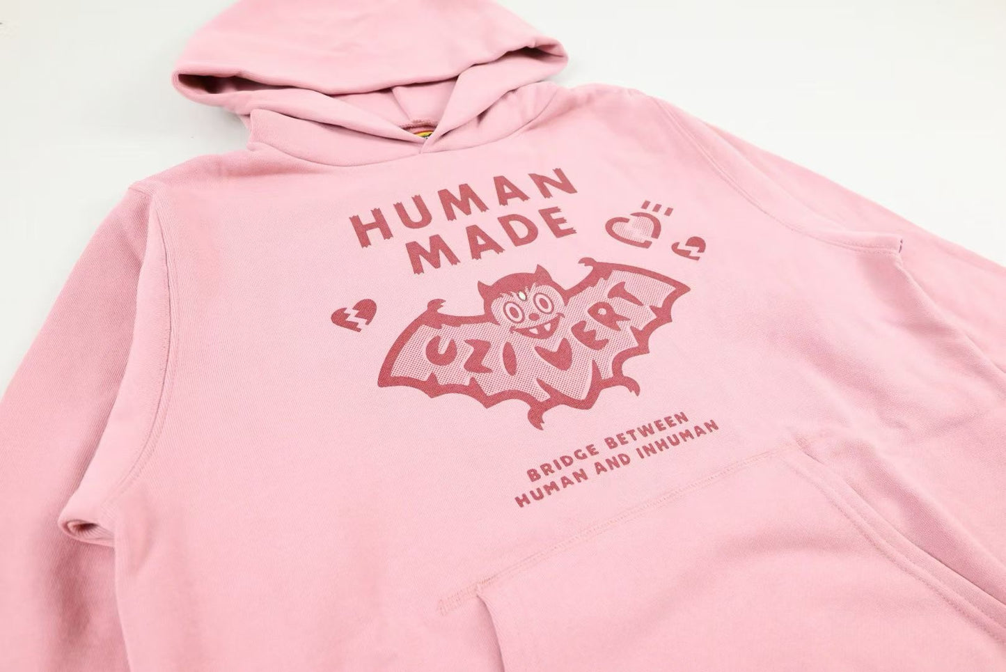 Human made bat hoodies