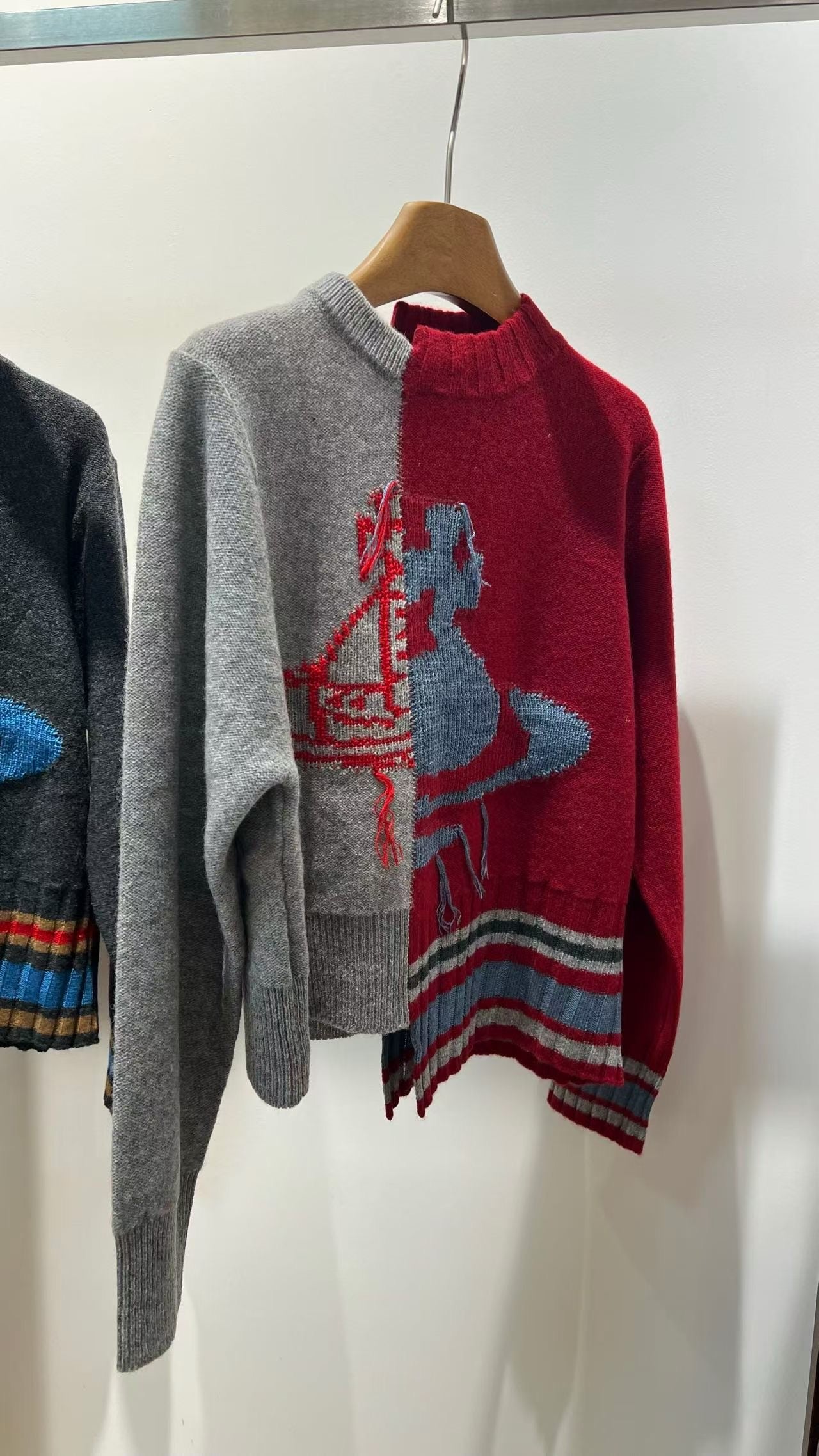 Vivienne Westwood接拼sweater