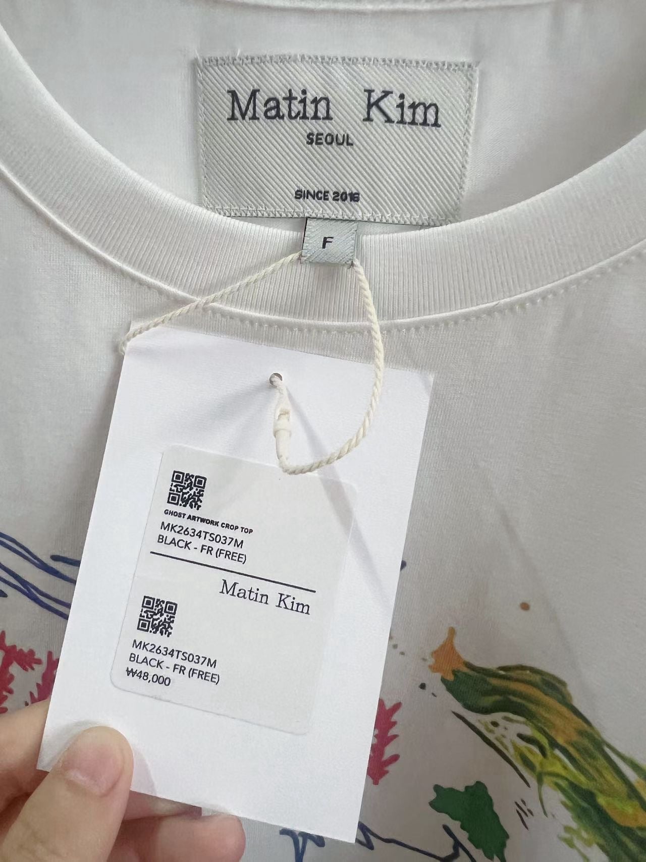 Matin Kim 塗鴉tee