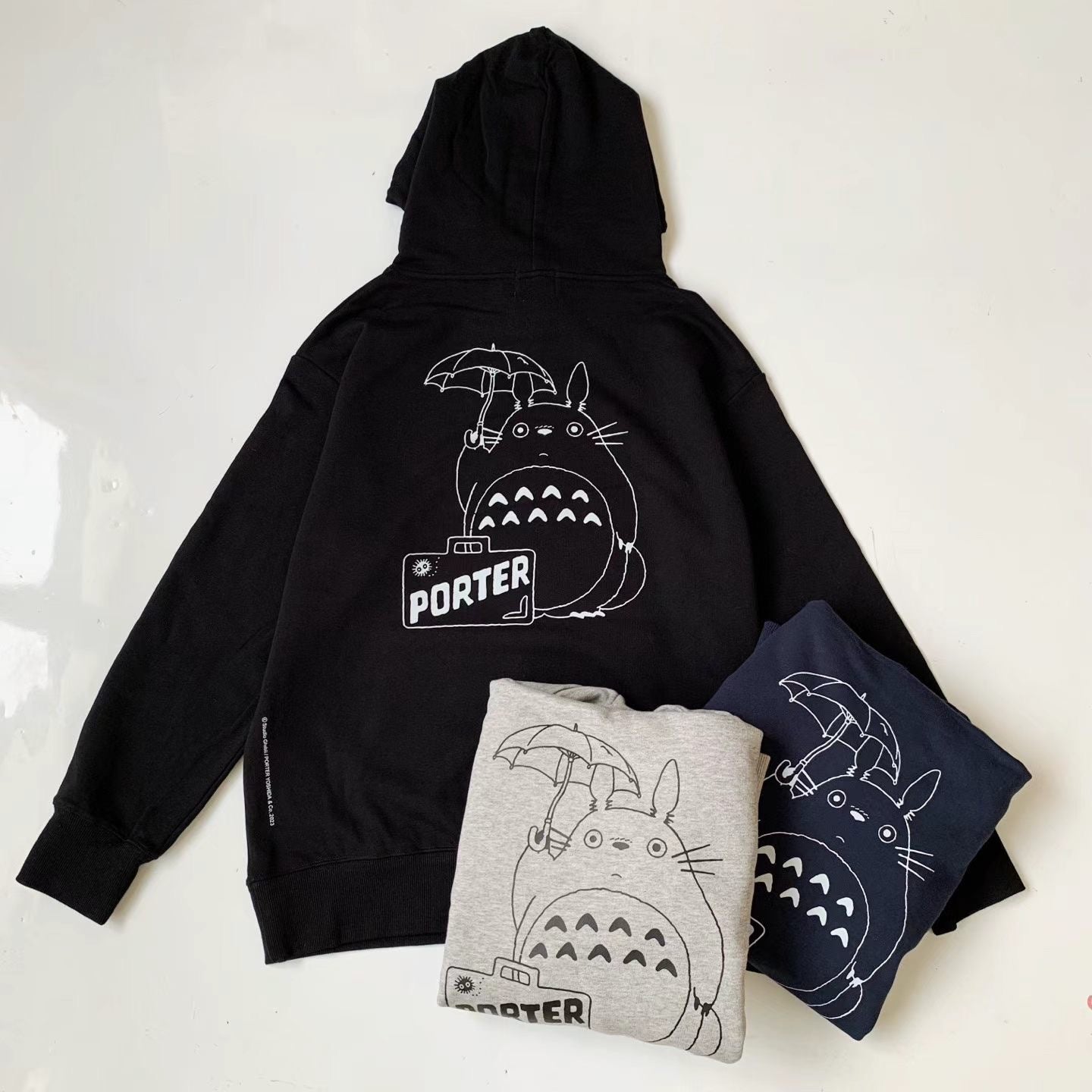Porter x 龍貓hoodies