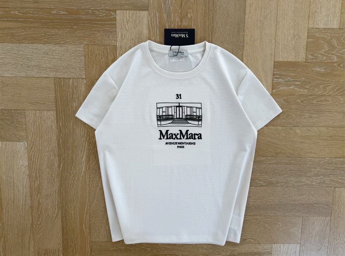 Max Mara 刺繡印花tee