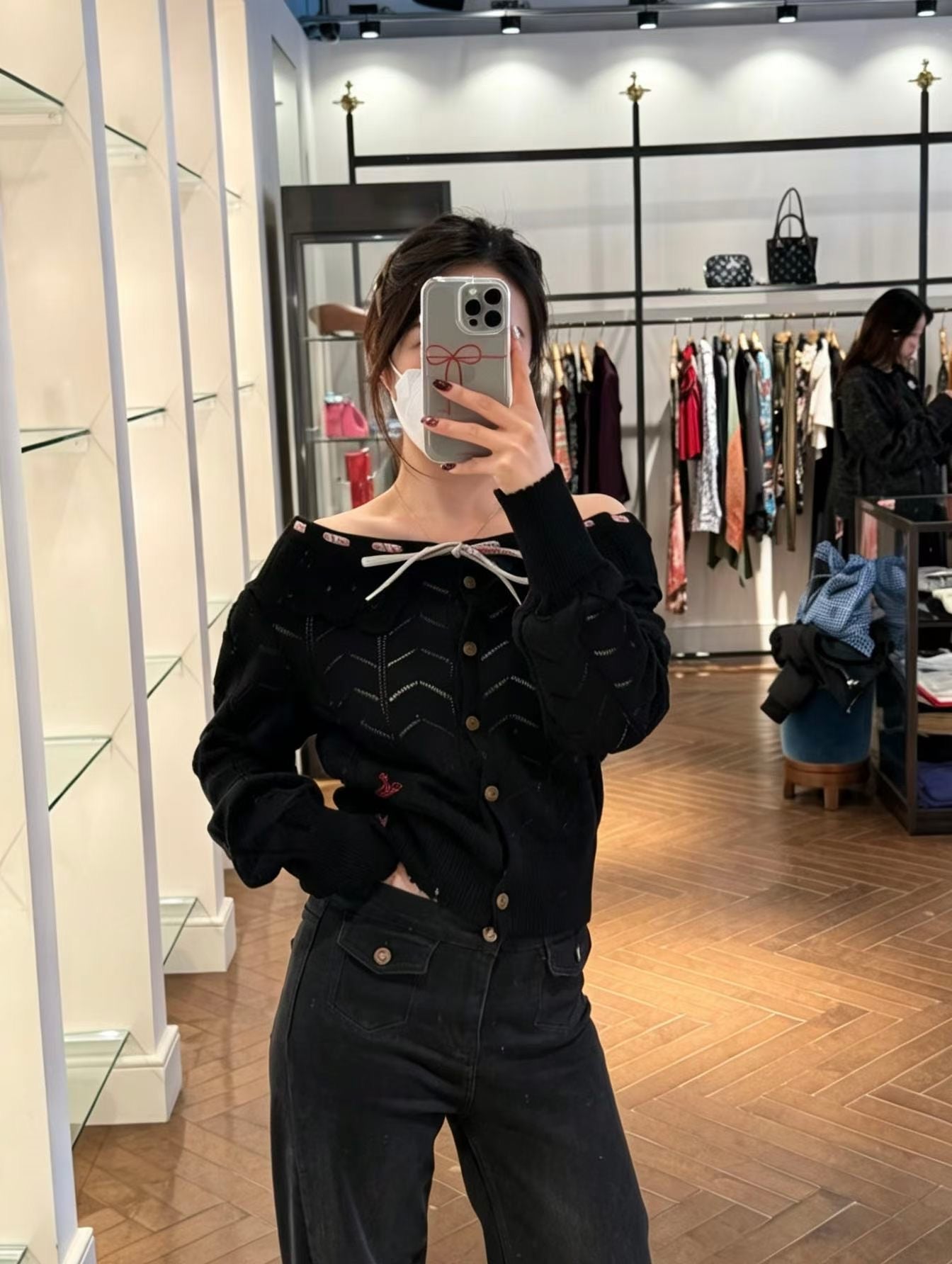 Vivienne Westwood 荷葉針織cardigan