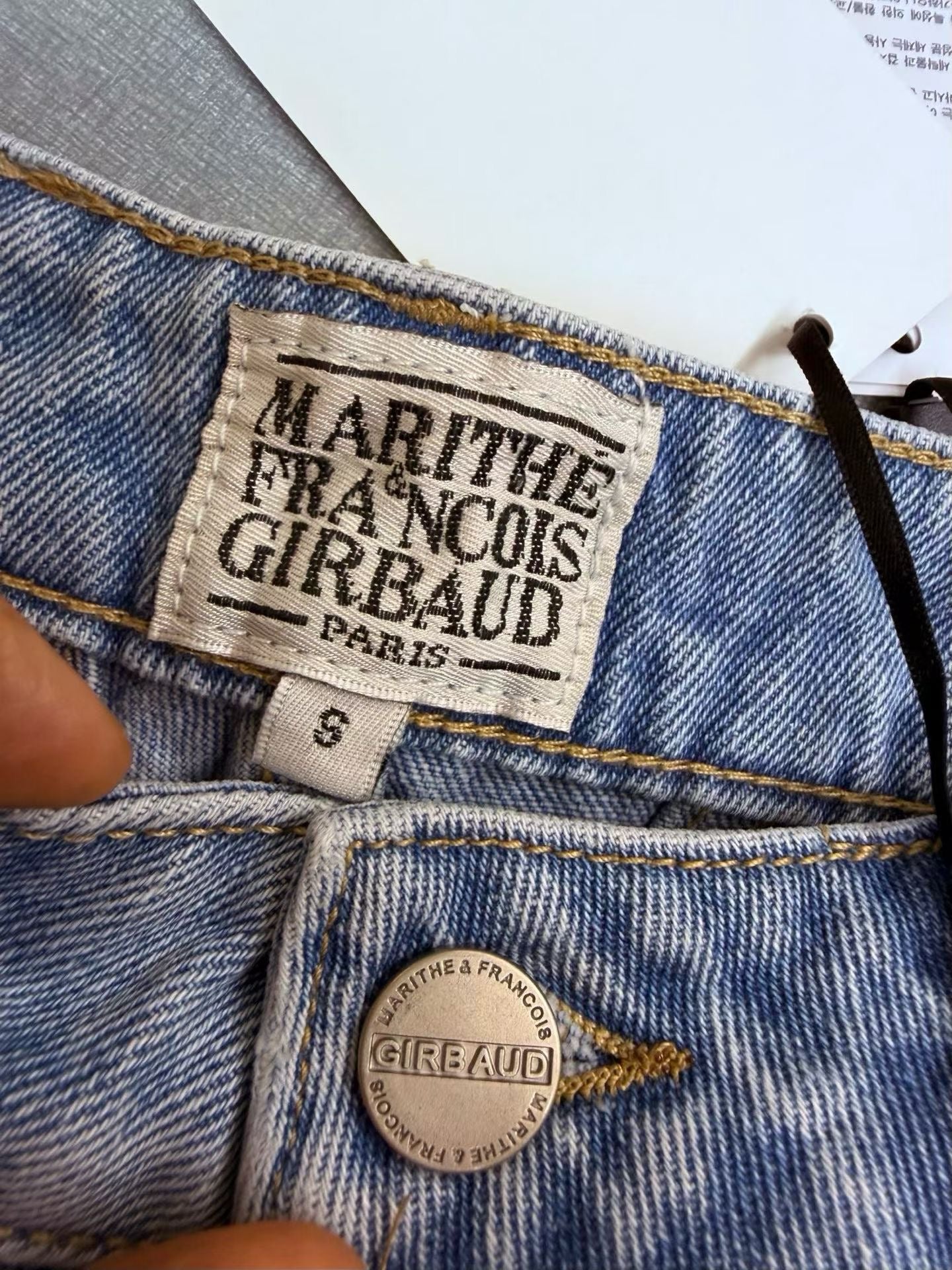 Marithe Francois Girbaud 中長牛仔褲