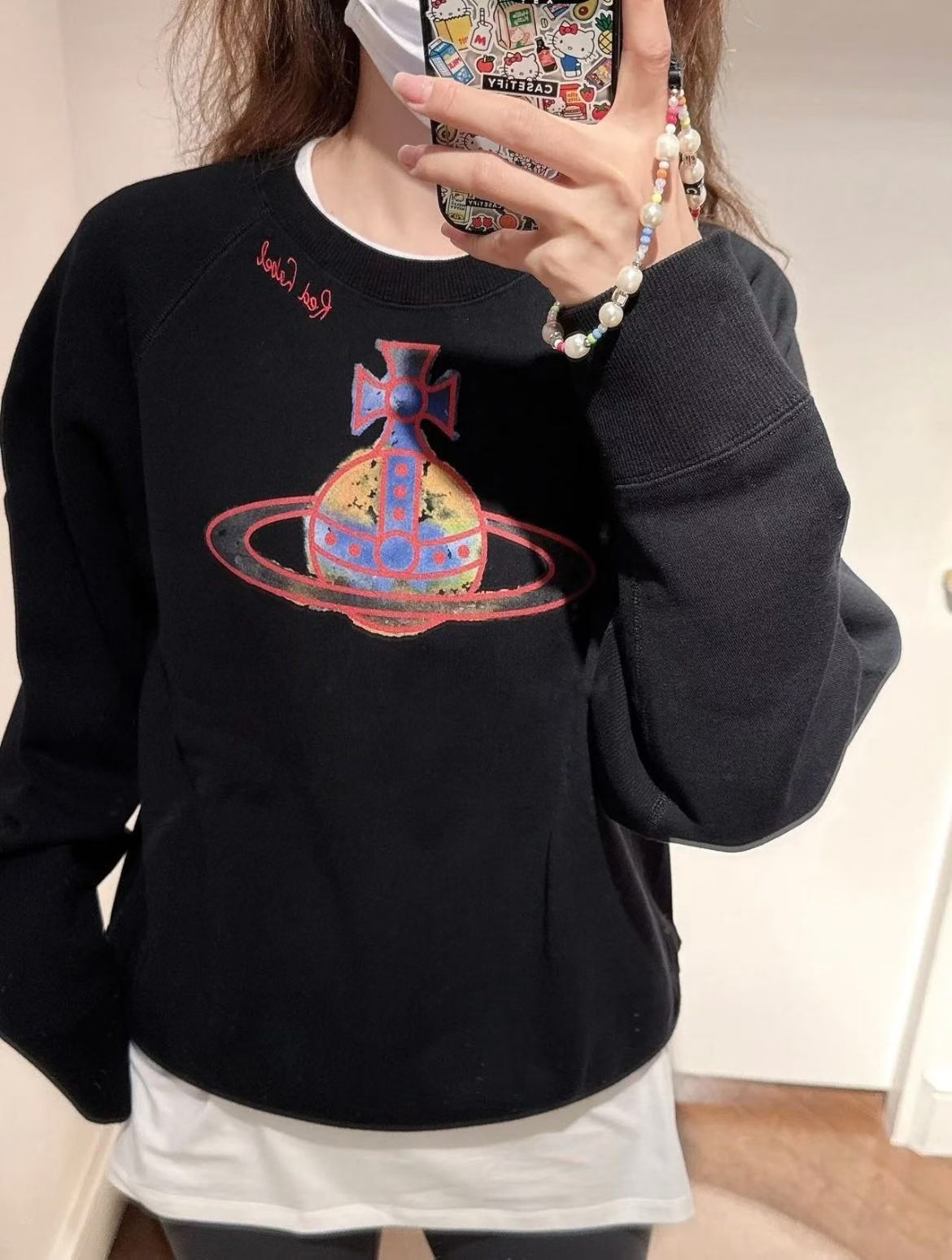 Vivienne Westwood土星抓絨衛衣
