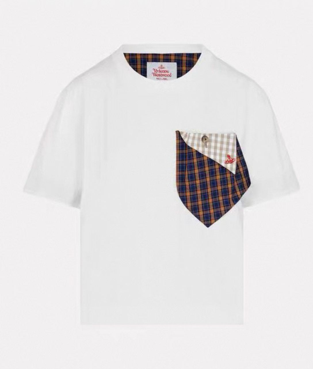 Vivienne Westwood pocket 格仔tee