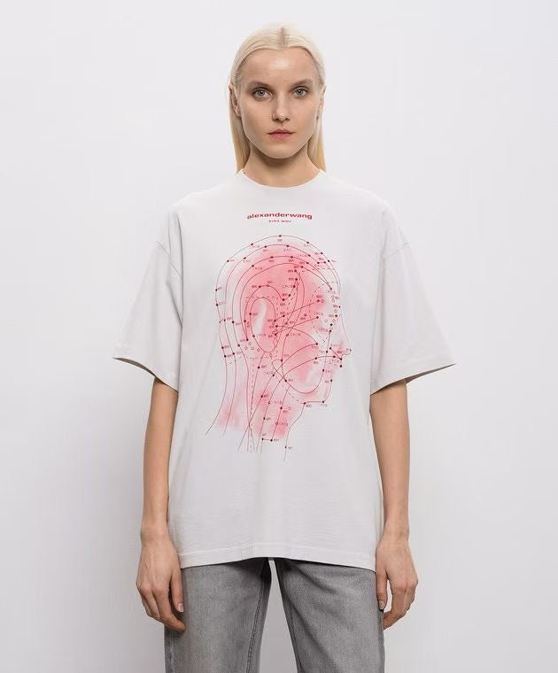 Alexander wang 印花 tee