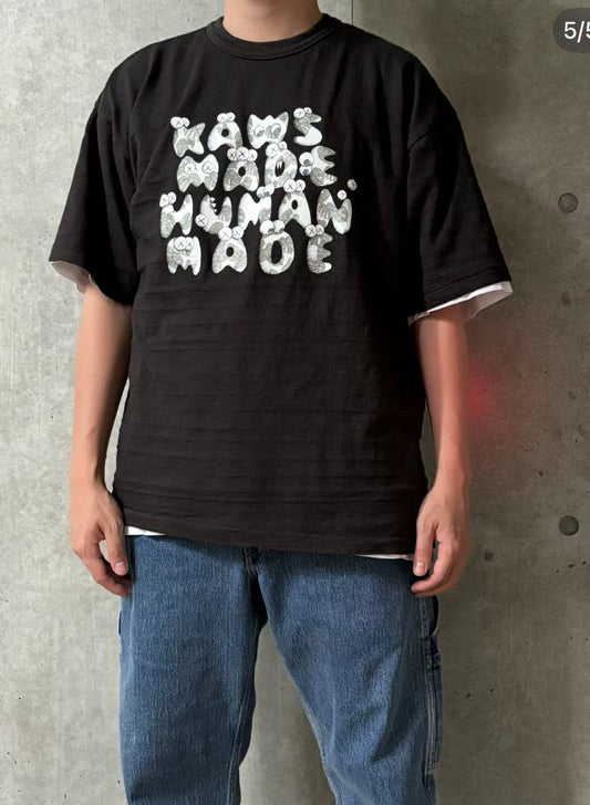 Human made x kaws tee