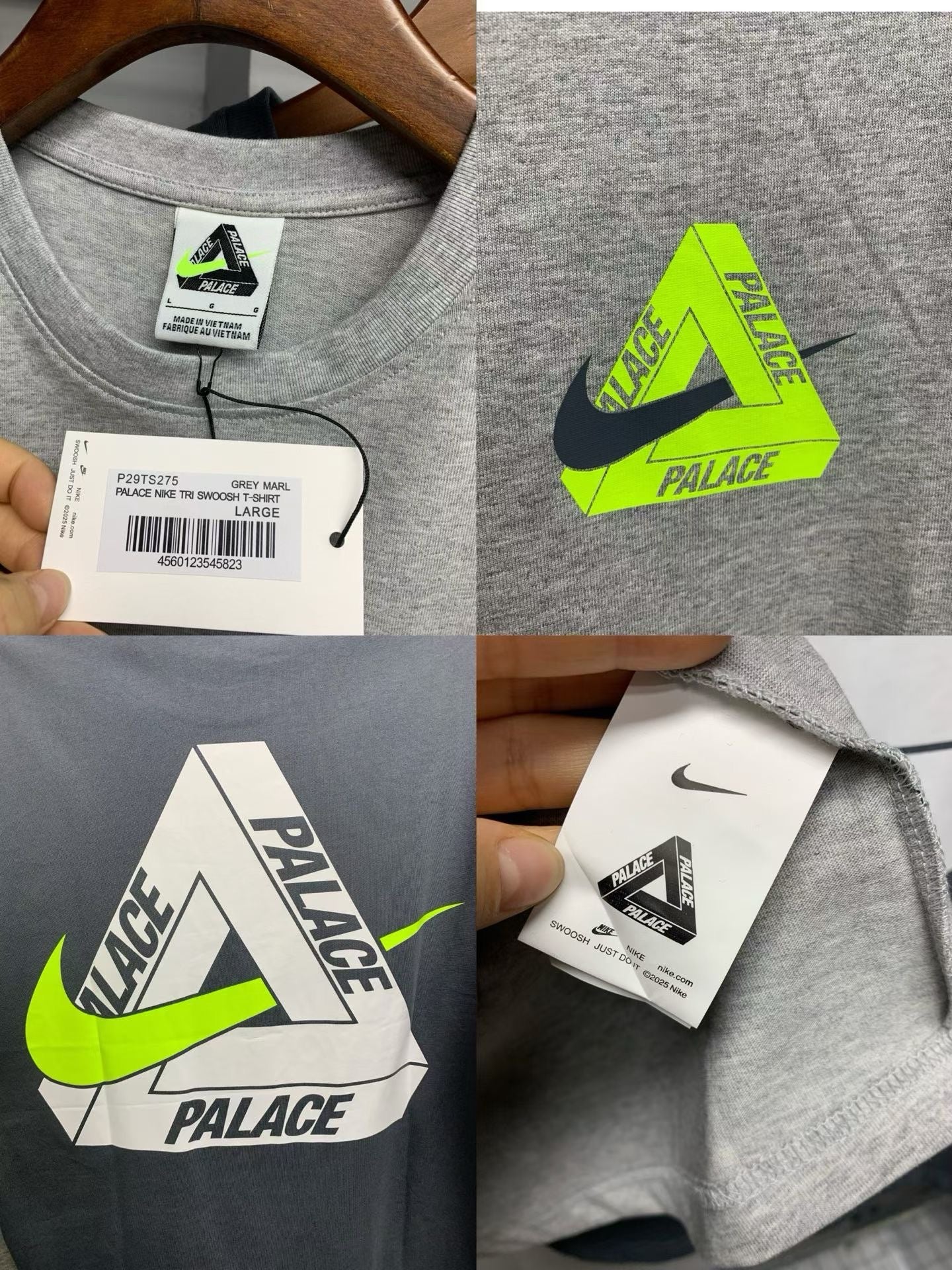 Palace 印花tee