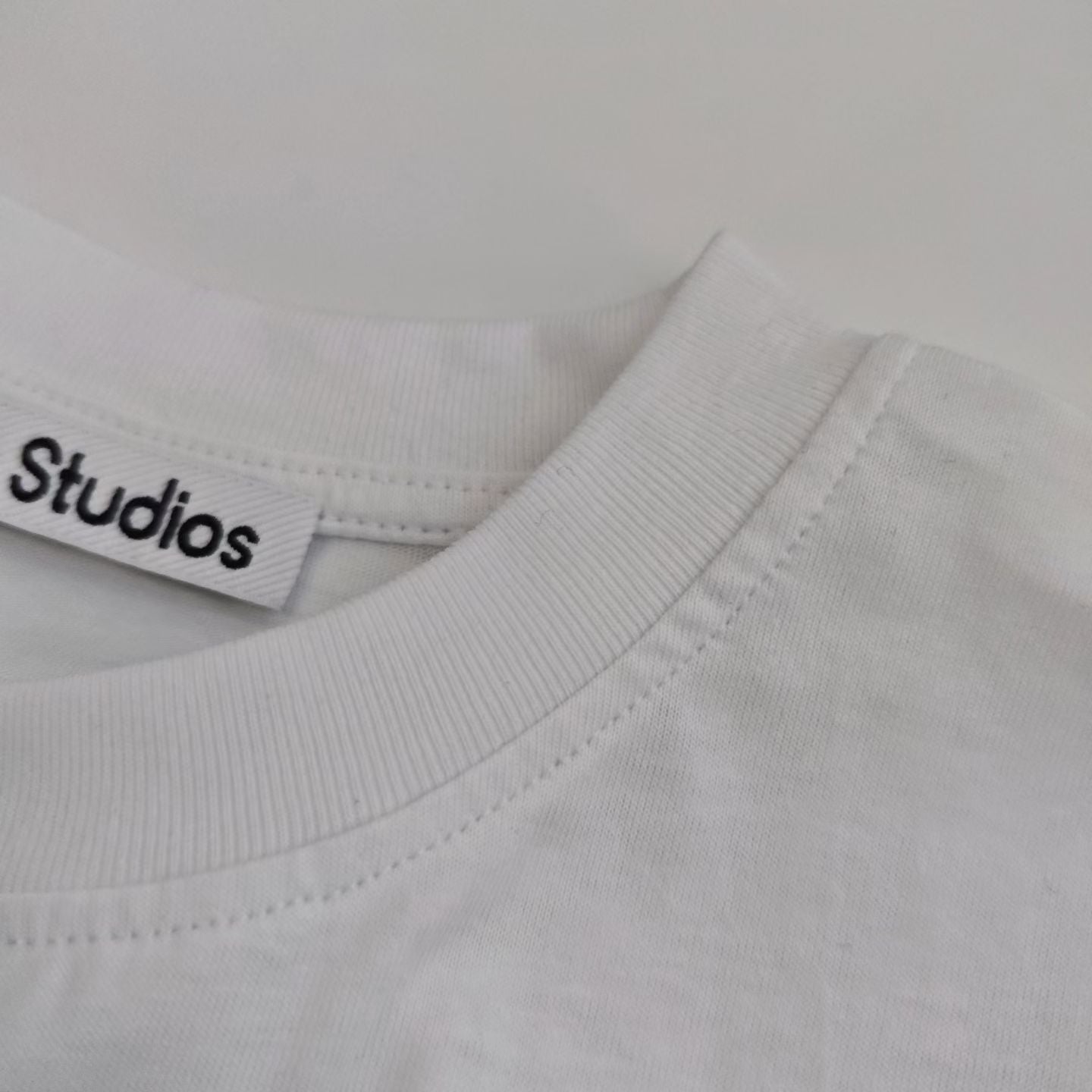Acne studios logo 長袖tee