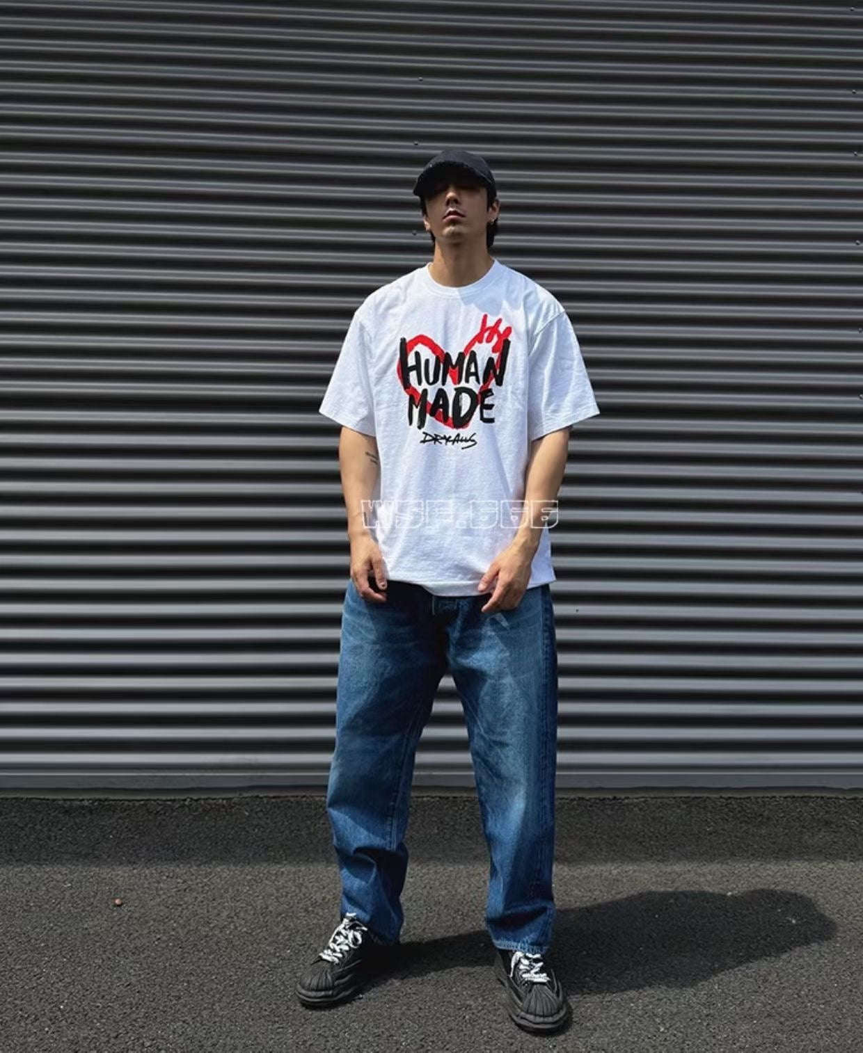 Human made logo pattern tee