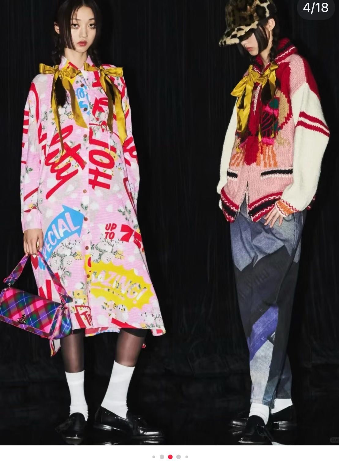 Vivienne Westwood 民族pattern sweater