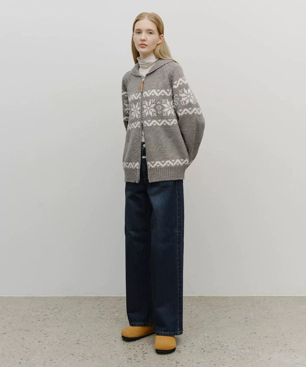 Marithe Francons Girbaud雪花sweater
