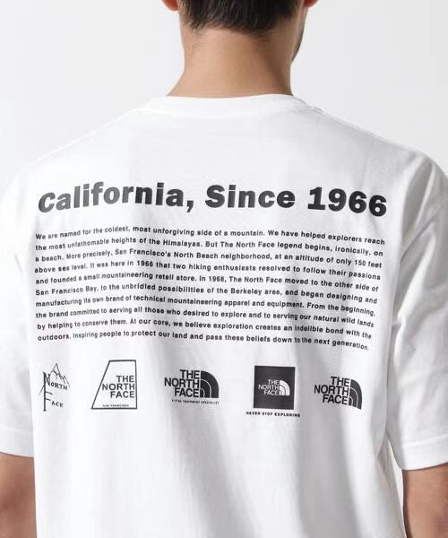 The North Face logo tee