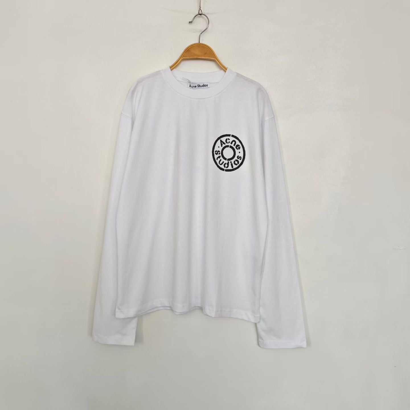 Acne studios logo 長袖tee