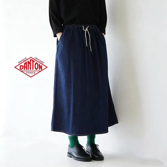 Danton牛仔半折裙
