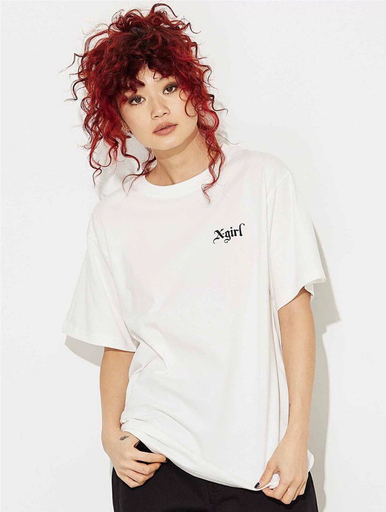 X girl butterfly tee