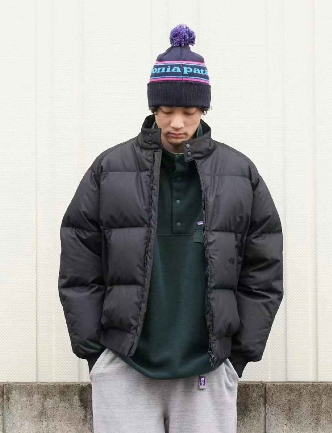 TNF 紫標光電子 羽絨