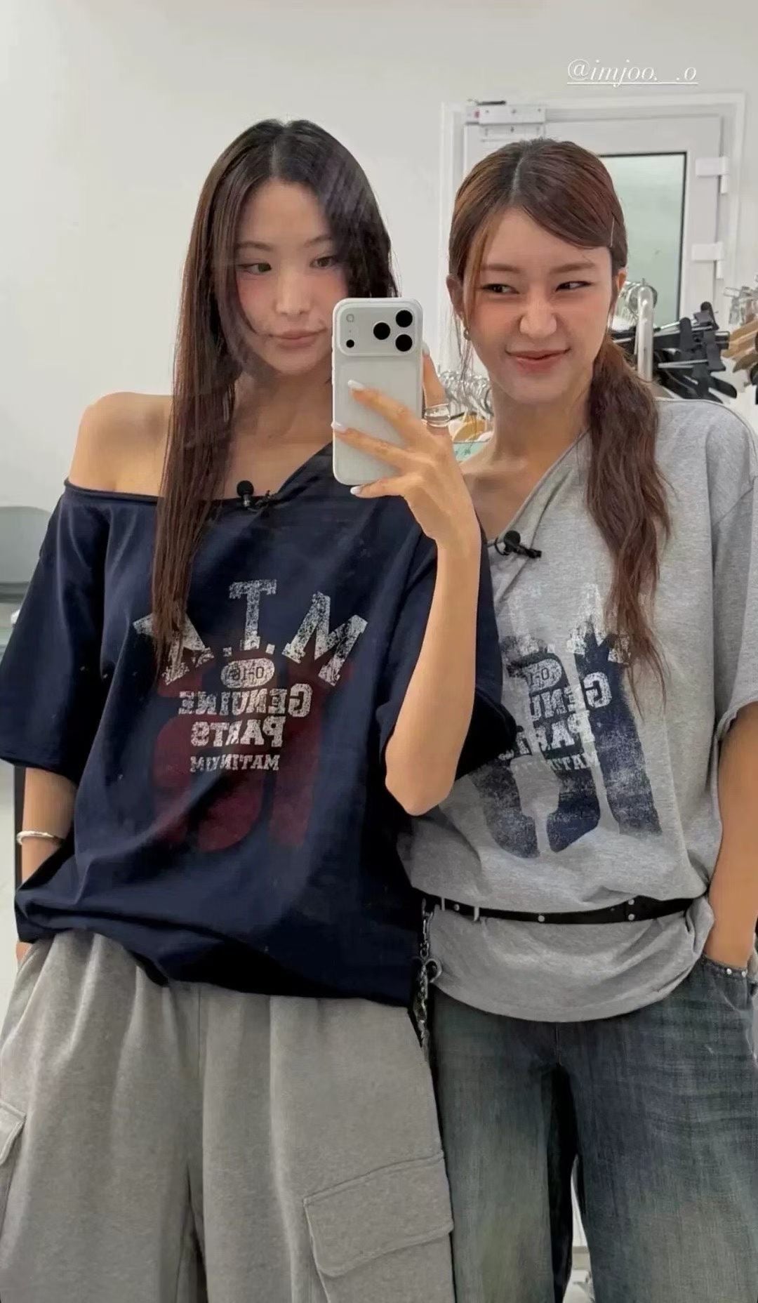 Matin Kim 露肩tee