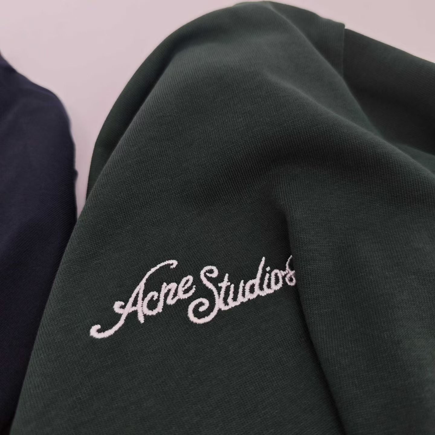 Acne studios logo 長袖tee
