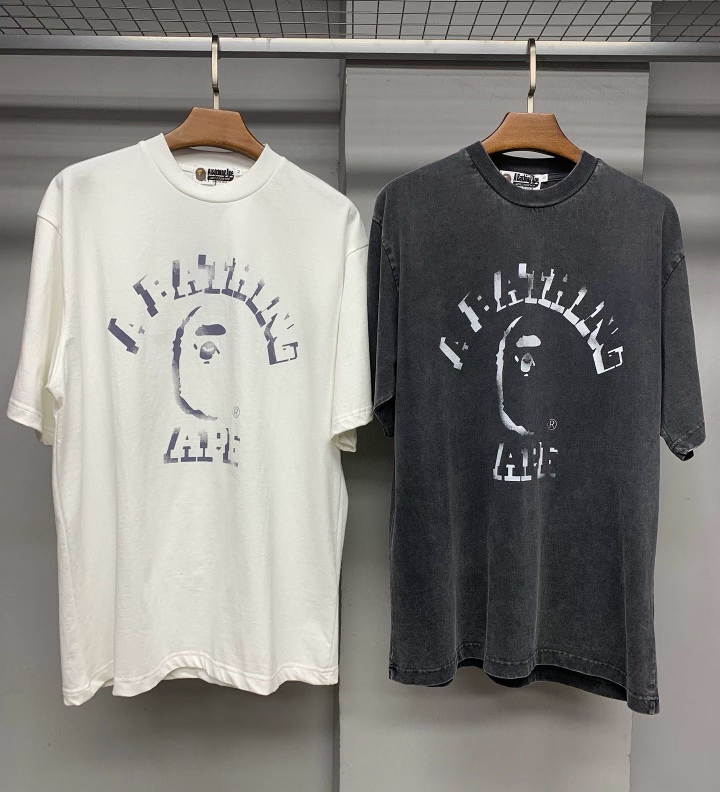 A bathing ape 扎染tee