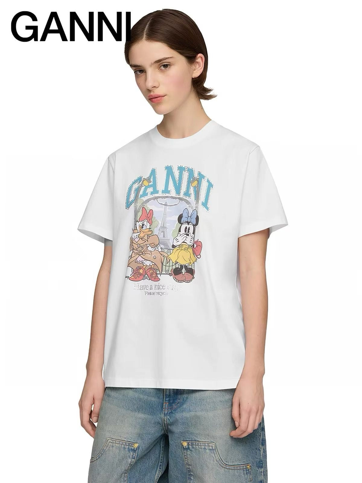Ganni x Mickey tee