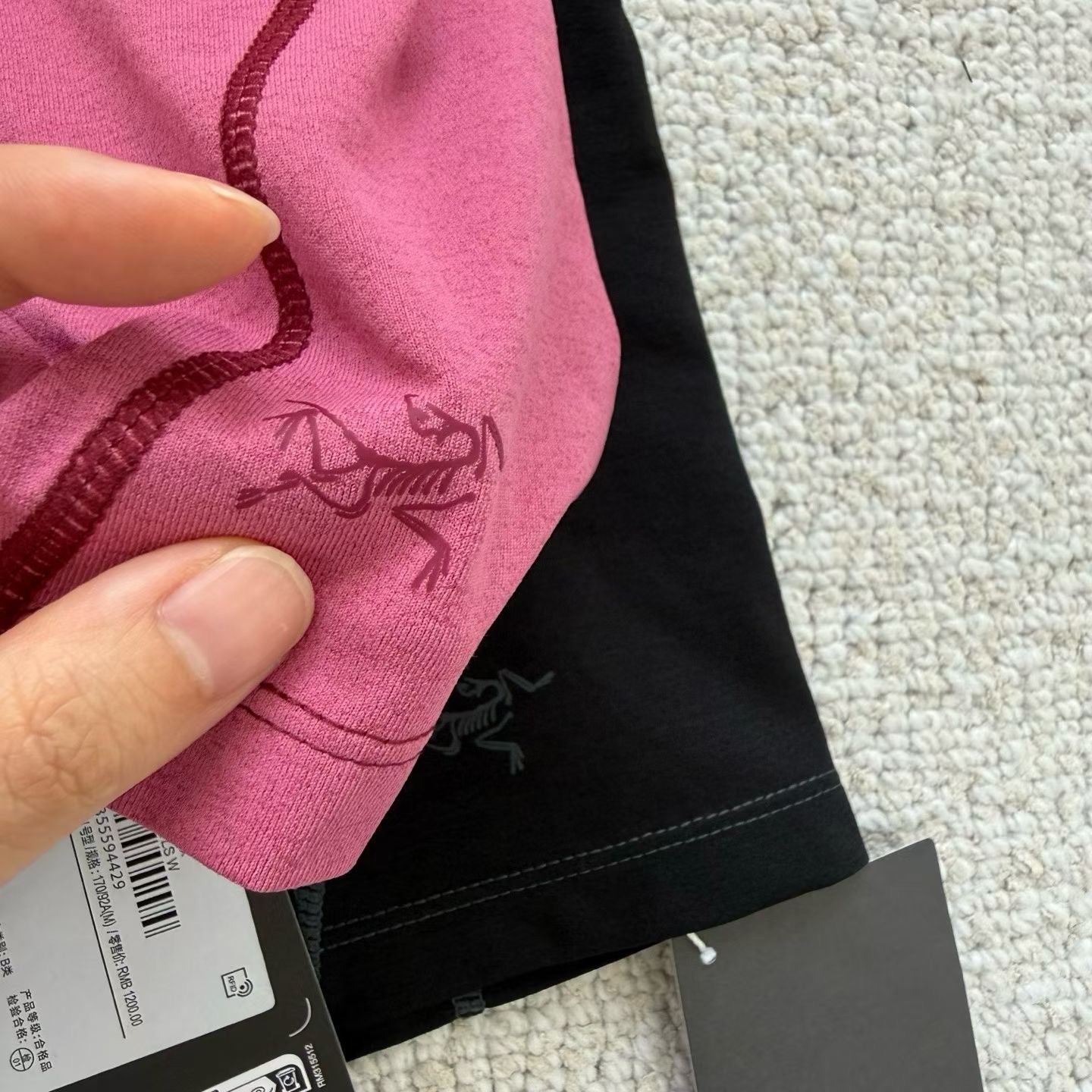 Arcteryx RULA T-SHIRT LS速乾運動tee