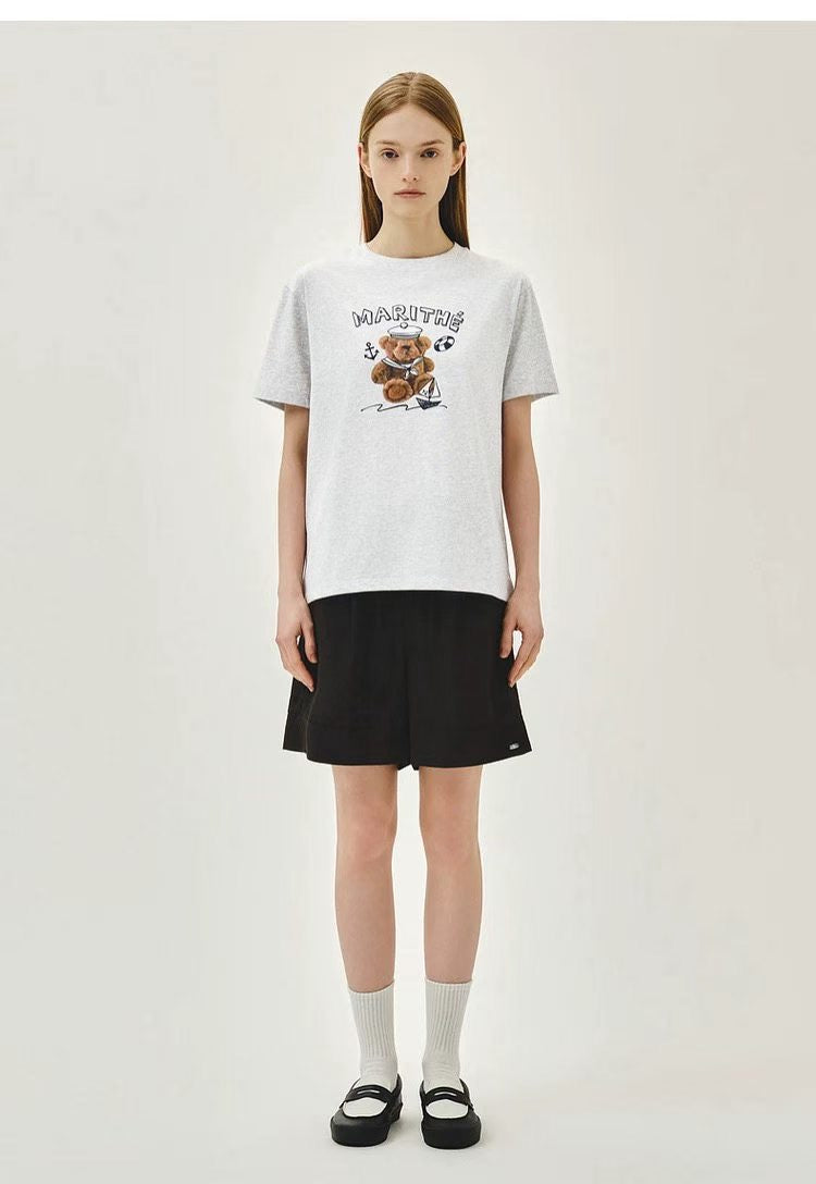 Marithe bear tee