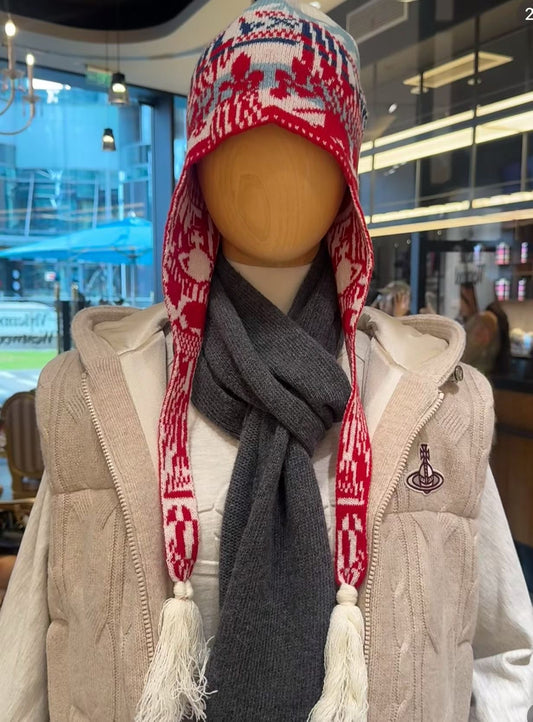 Vivienne Westwood針織提花帽