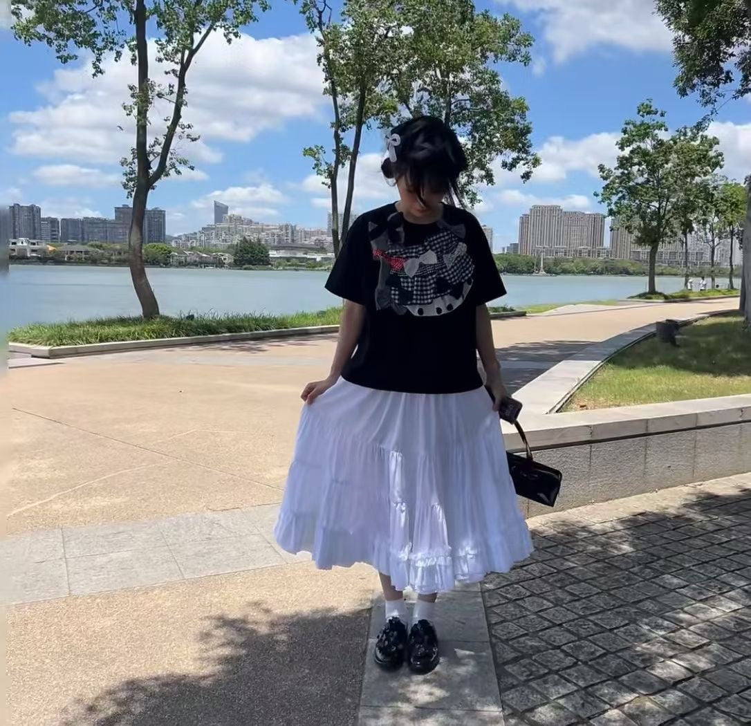 Beams boy x tori to蝴蝶結tee