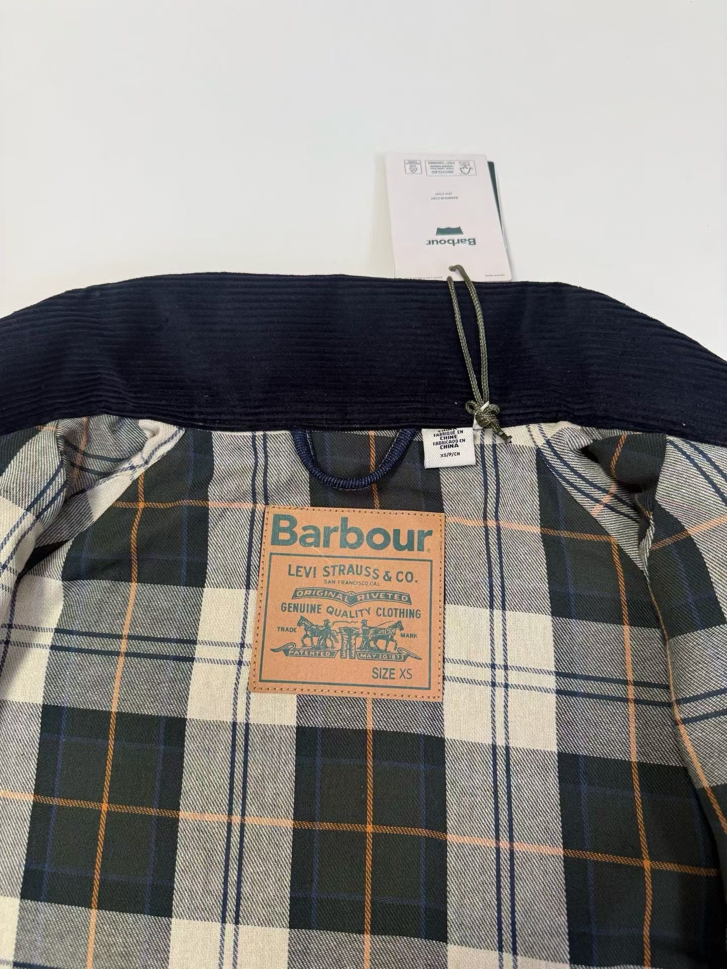 Barbour x Levi’s 牛仔外套