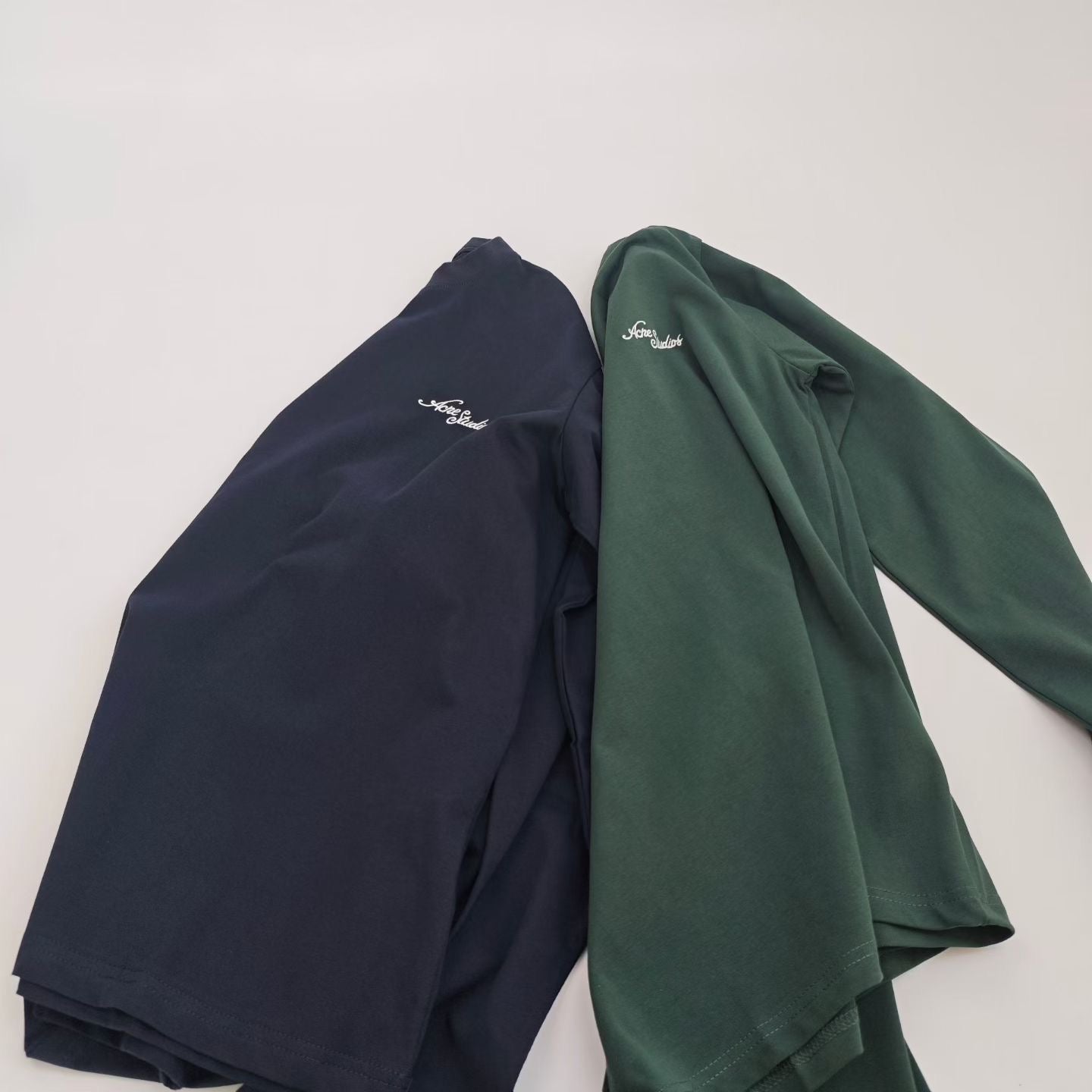 Acne studios logo 長袖tee