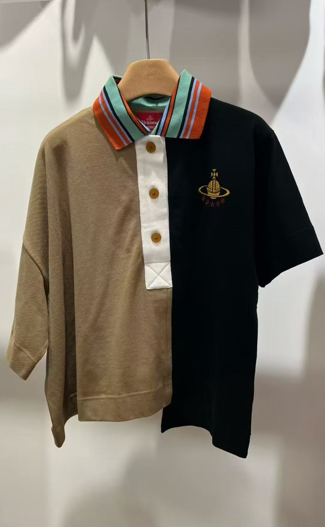 Vivienne Westwood不規則Polo shirt