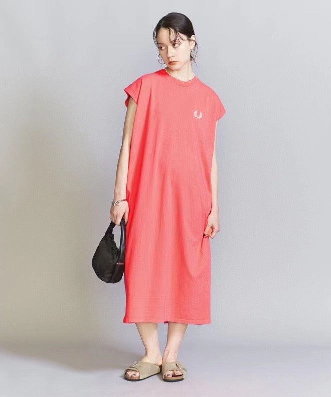 Fred Perry 刺繡one piece
