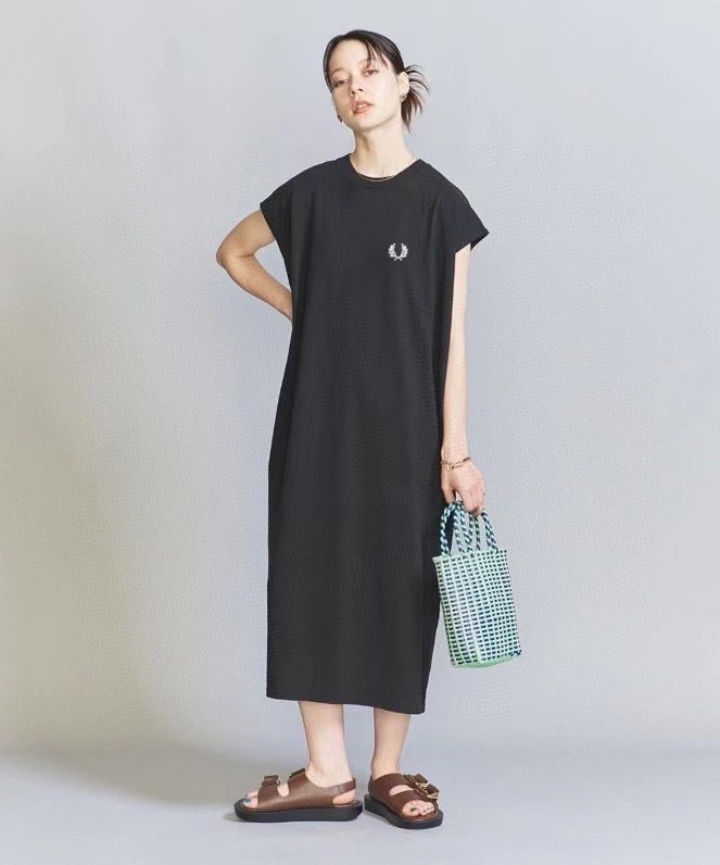 Fred Perry 刺繡one piece