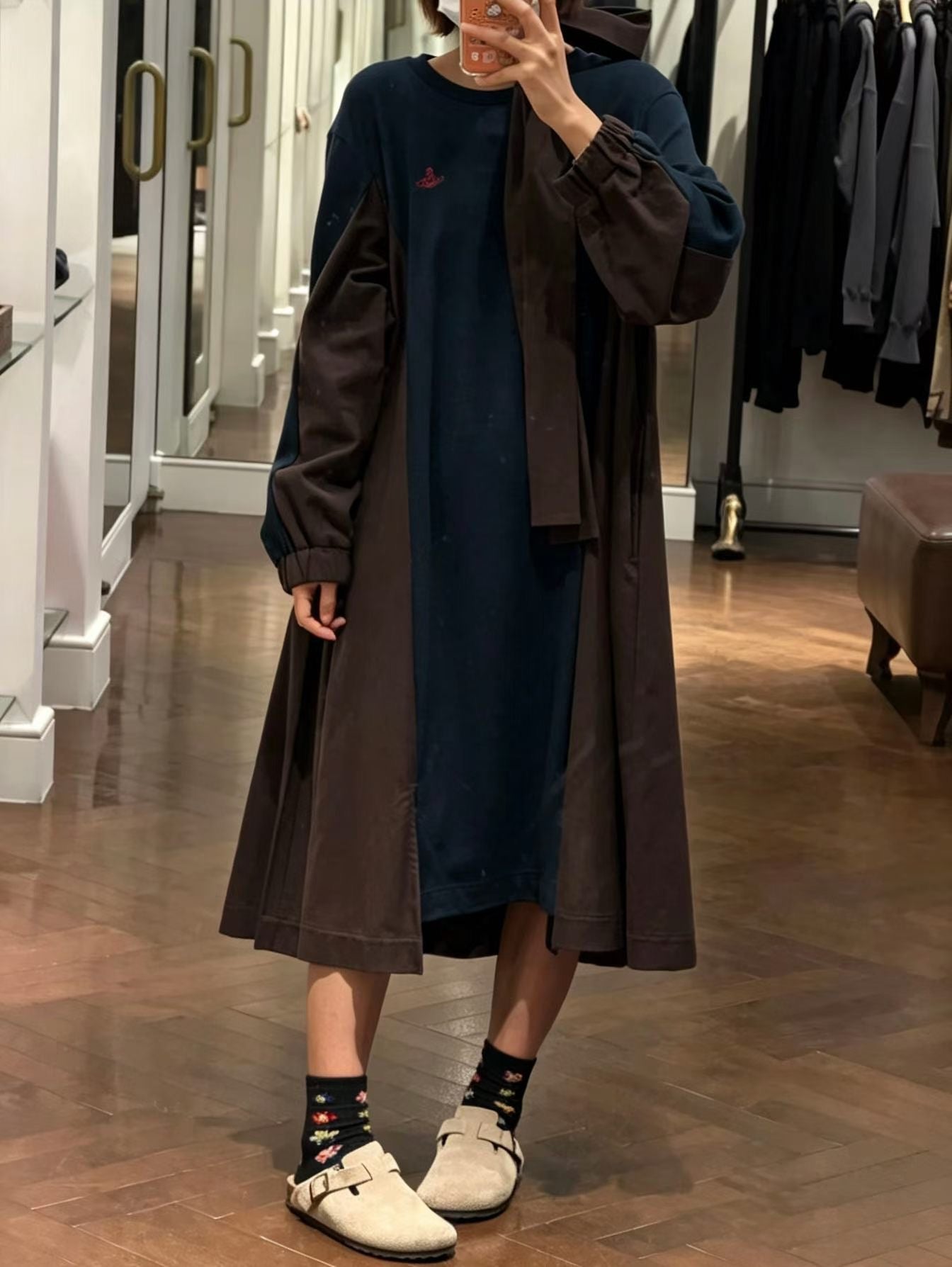Vivienne Westwood 接拼one piece