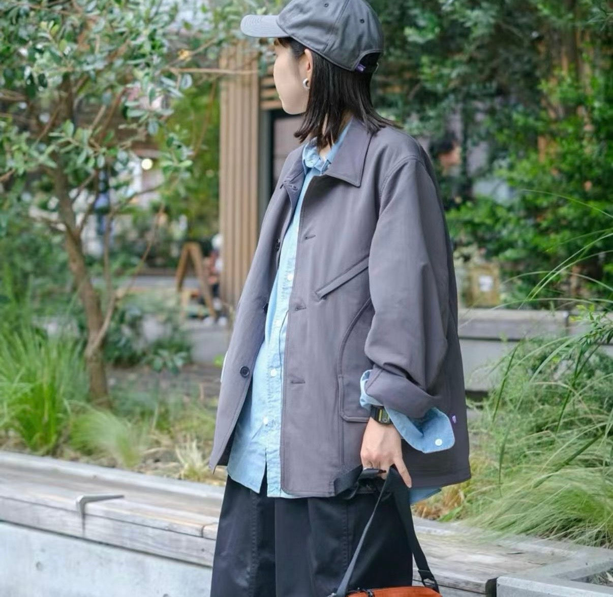 The north face 紫標jacket
