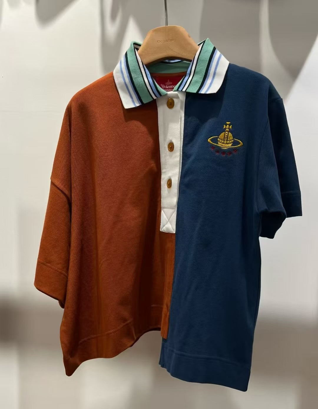 Vivienne Westwood不規則Polo shirt