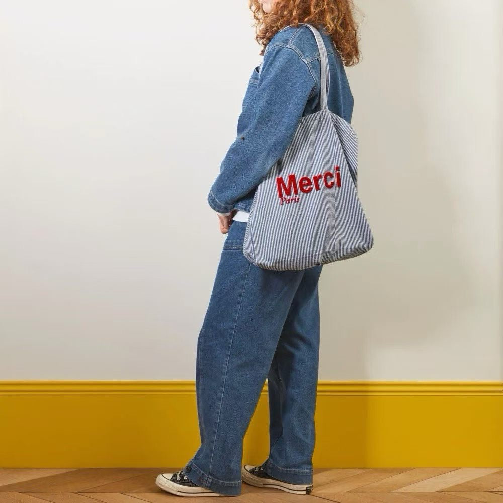 Merci tote bag