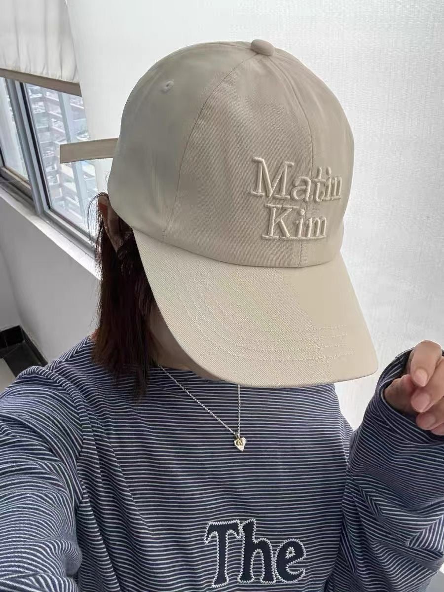 Matin Kim 刺繡帽