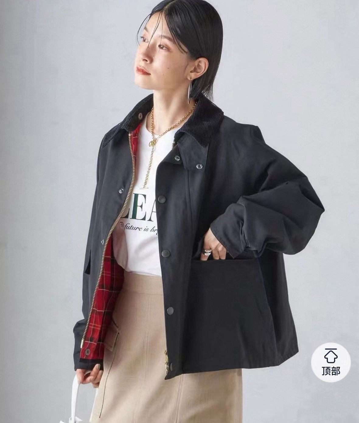 Ship x Barbour jacket