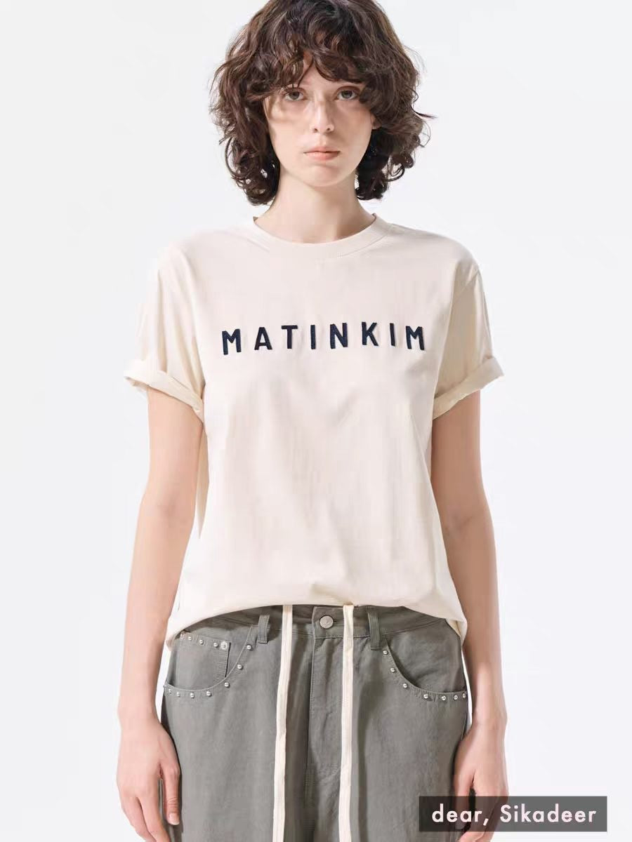 Matin Kim logo tee
