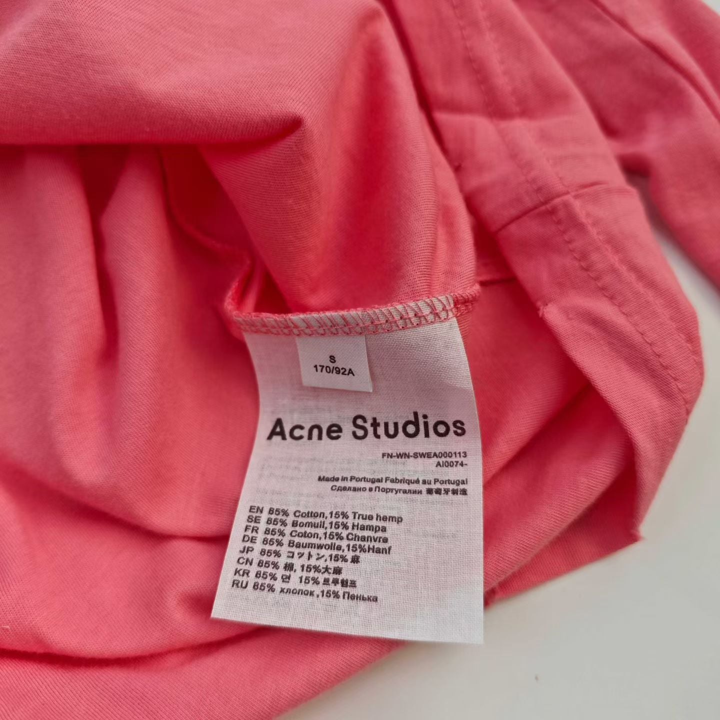 Acne studios 長袖tee