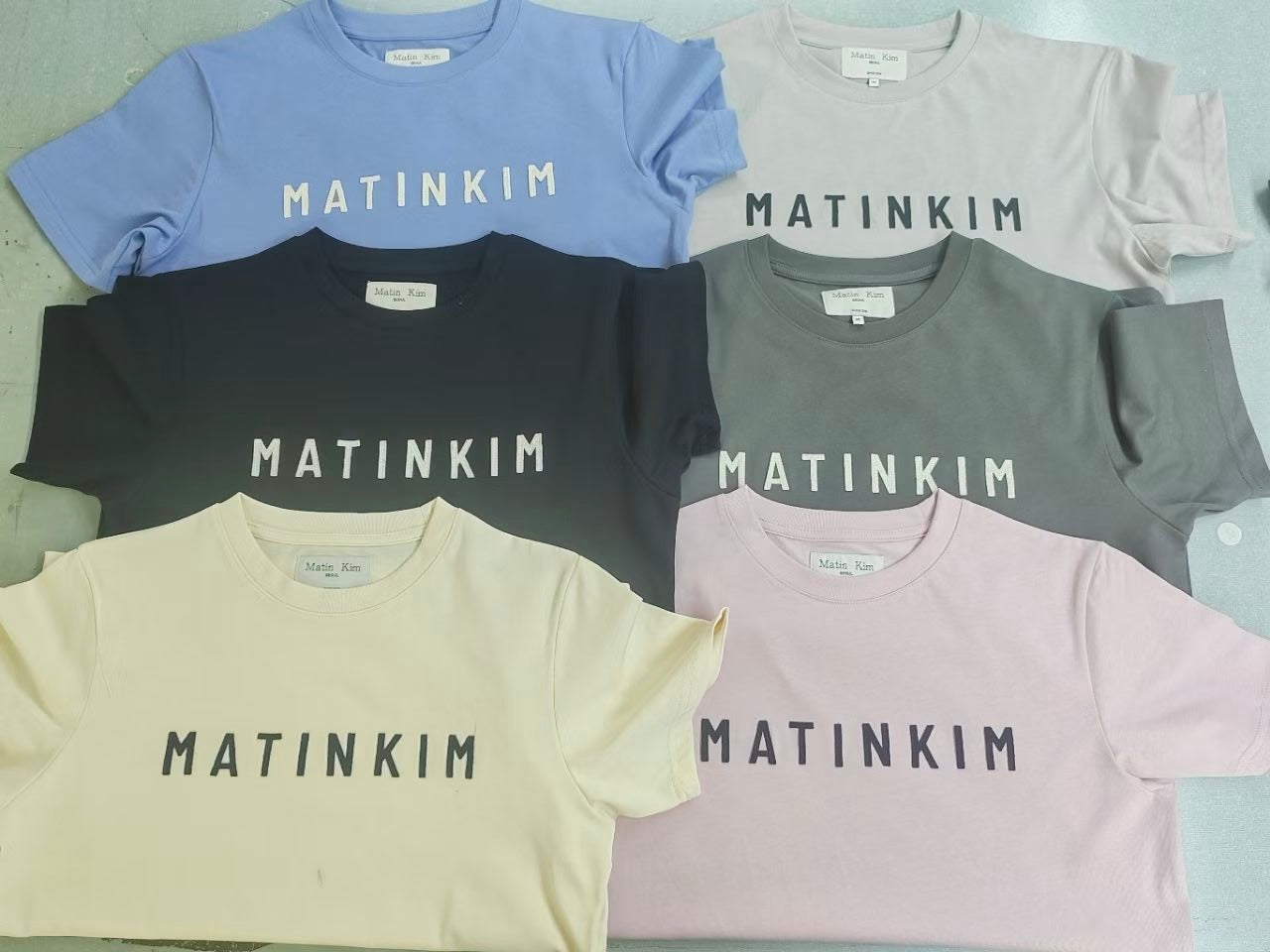 Matin Kim logo tee