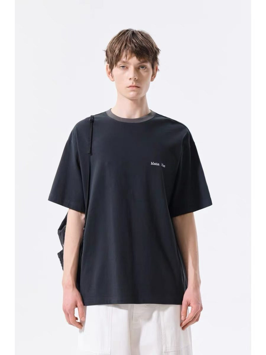 Matin Kim 撞色tee