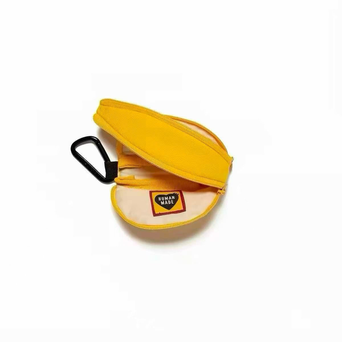 Human made banana pouch