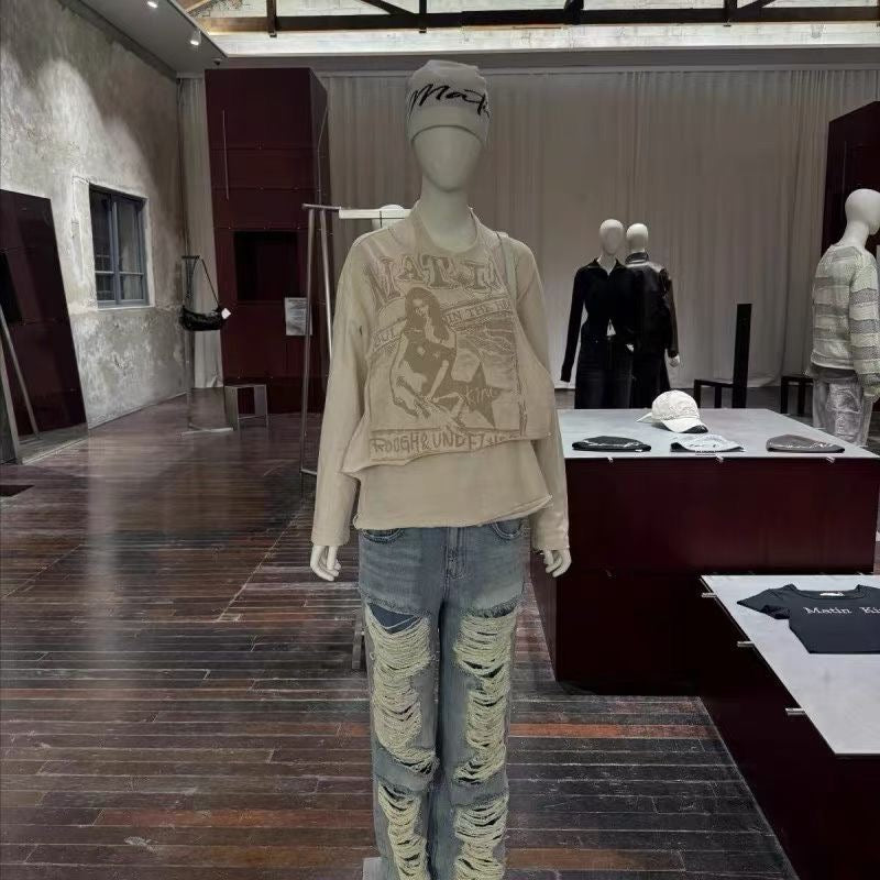 Matin Kim 假2件tee