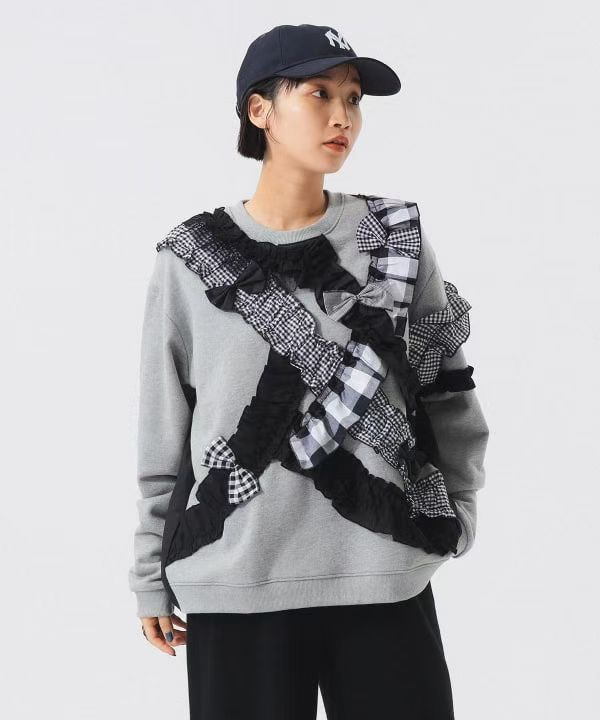 Beams boy接拼衛衣