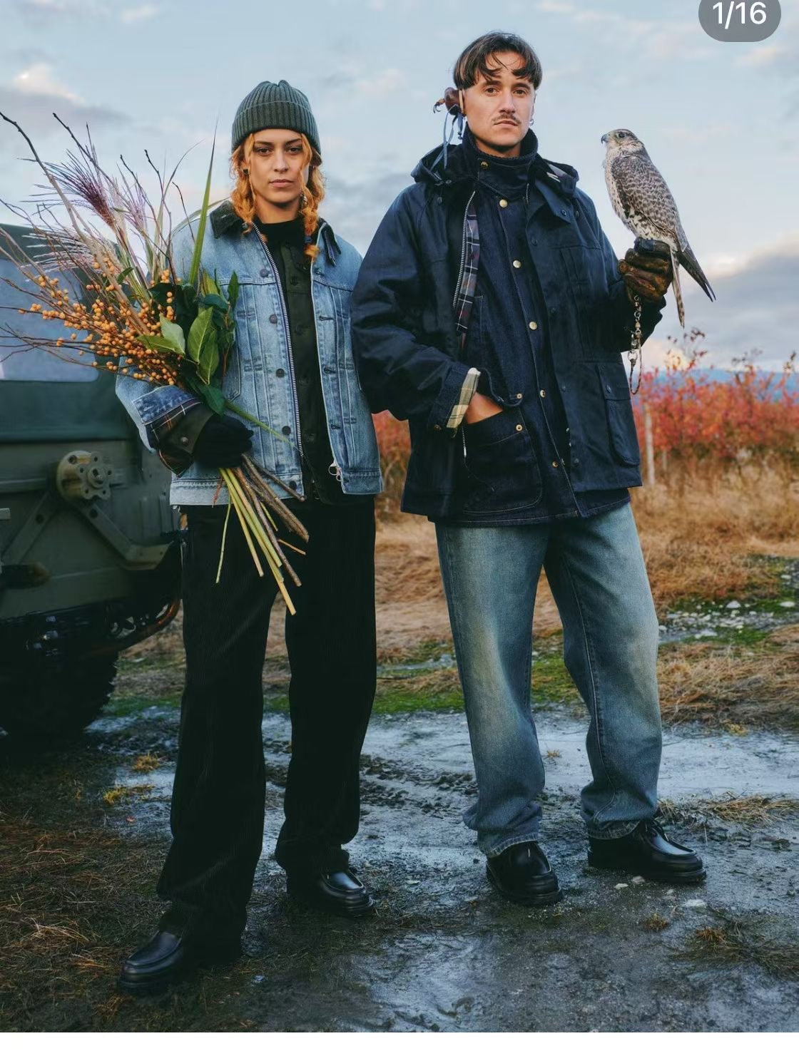 Barbour x Levi’s 牛仔外套