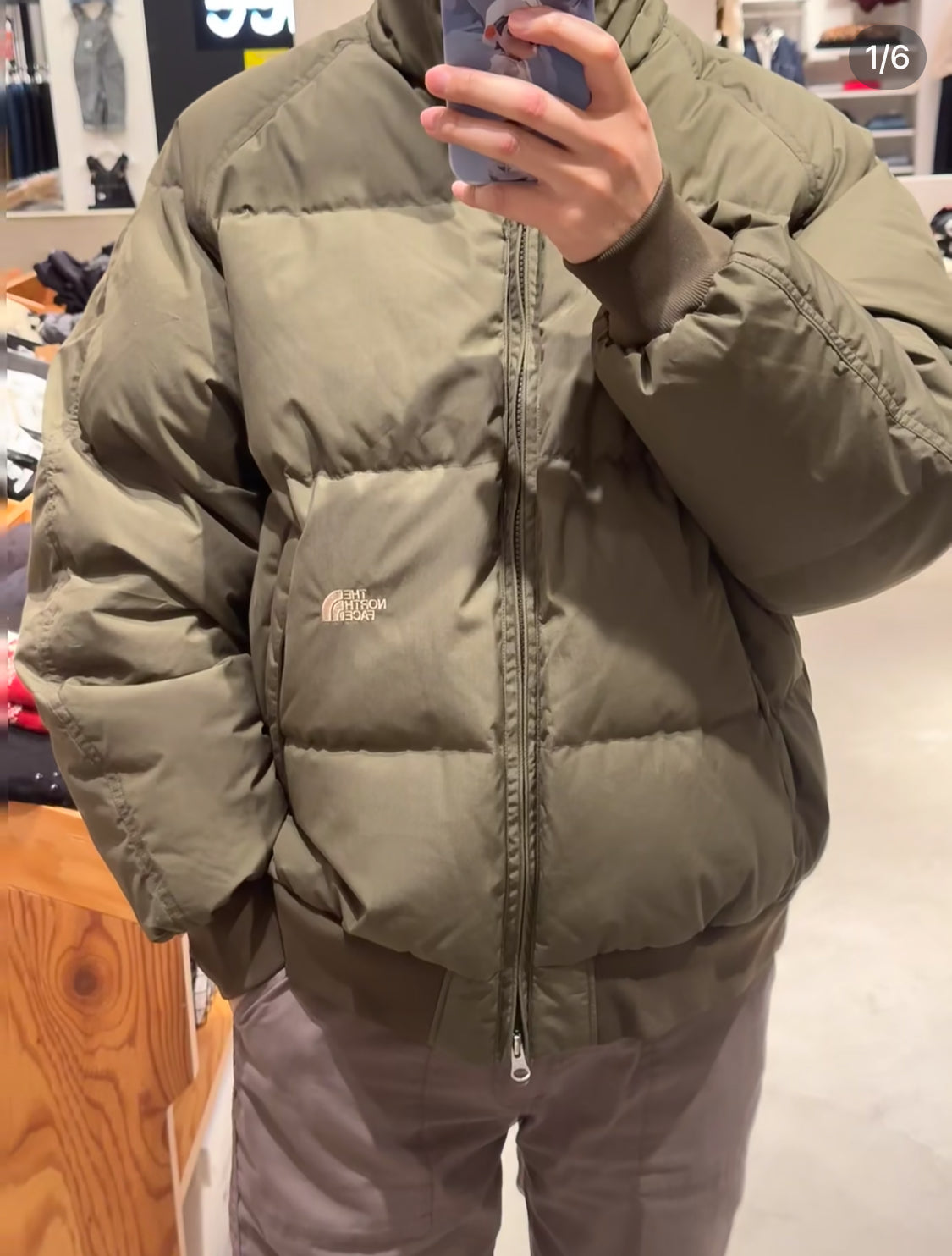 TNF 紫標光電子 羽絨