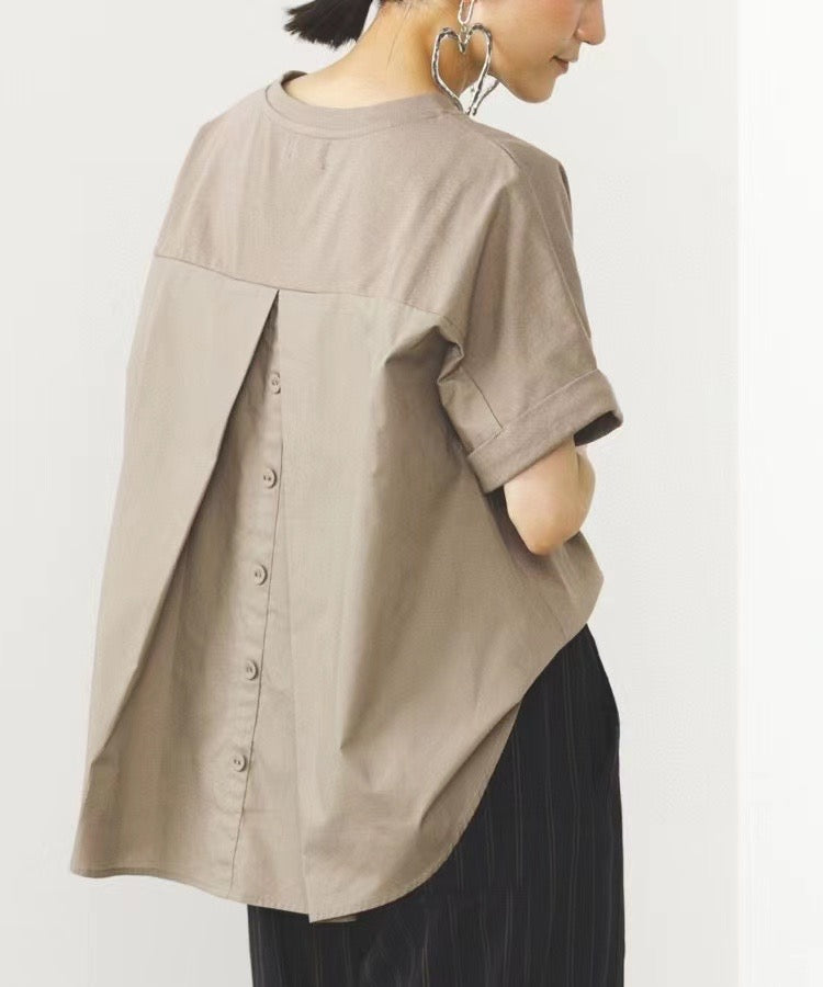Beams 鈕扣tee